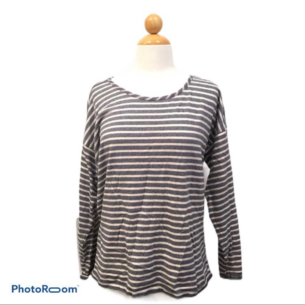 Madewell Long Sleeve Striped Top